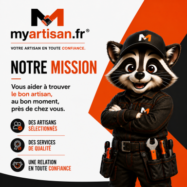 MyArtisan.fr®, plateforme mettant en relation les particuliers avec des artisans de confiance partout en France.